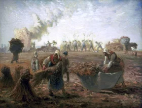 Venus and Adonis Buckwheat Harvest, Summer