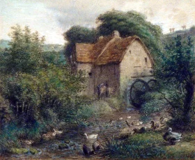 Pastoral Scene The Old Mill