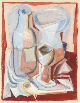 Verre et bouteille