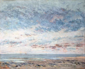 Low Tide at Trouville 1865