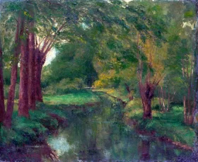 A Brook in a Clearing 1862