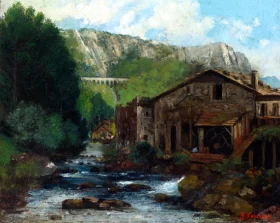 A Mill in a Rocky Landscape