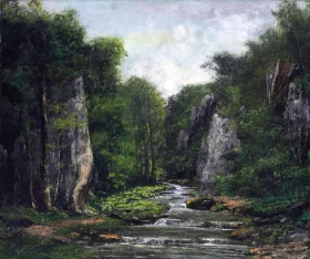 Le Ruisseau De Plaisir-Fontaine 1865