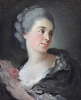 Portrait of a young woman, presumably Marie-Thérèse Colombe