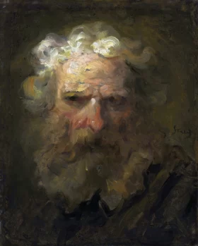 Head of an old man