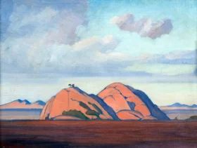 Extensive landscape with Rocky Outcrop
