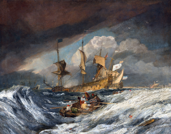 Boats Carrying Out Anchors to the Dutch Men of War, 1804 으로, 캔버스에 유화 재현 Boats Carrying Out Anchors to the Dutch Men of War, 1804