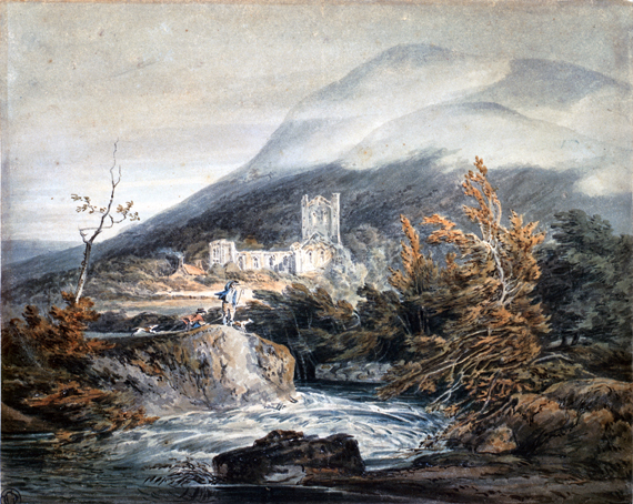 Llanthony Abbey, Monmouthshire 1792
