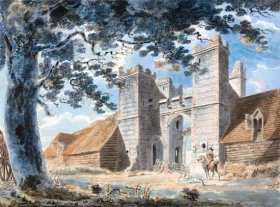 A View in Suffolk 1746 Dent de Lion, Margate 1791