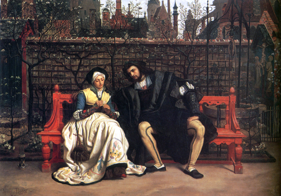 Faust and Marguerite In the Garden