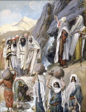 Moses Strikes the Rock