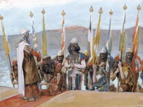 Moses Blesseth Joshua Before the High Priest