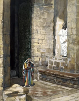 Femme à l'ombrelle The Adulterous Woman Alone With Jesus