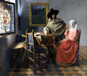 The Glass of Wine 1661