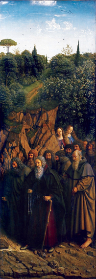 11. The Ghent Altarpiece Pilgrims