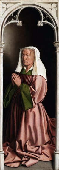 20. The Ghent Altarpiece closed Elizabeth Boorlut