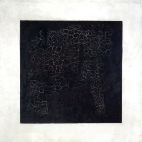 The Village Street Black Square (Black Suprematic Square) 1915