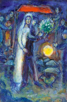 Les Mariés Sous le Baldaquin