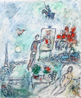 L'apparition de Don Quichotte au Peintre