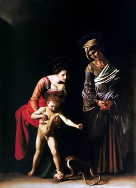 Dance Of Life Madonna and Child with Saint Anne
