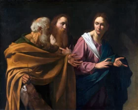 Self Portrait In Hell The Calling of Saints Peter and Andrew