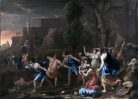 Young Pyrrhus Saved 1634