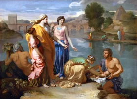 Moses Saved from the River 1638