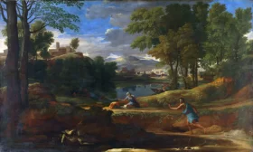 Landscape with a Man killed by a Snake 1648