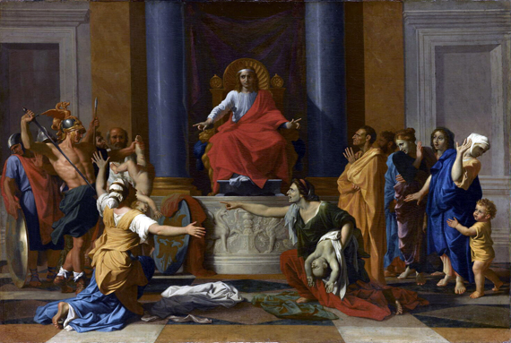 The judgment of Solomon 1649