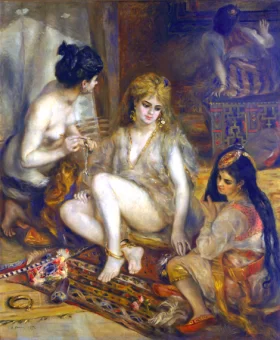 Parisiennes in Algerian Costume Or Harem 1872