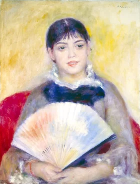 Girl with a Fan 1881