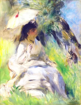Jeune Femme a L'ombrelle, 1872