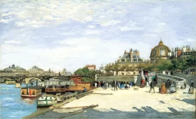 The Pont Des Arts Paris