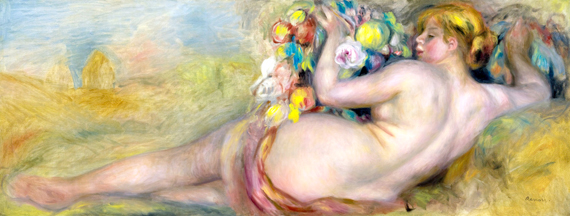 Reclining Nude Woman Bearing Fruit, 1888