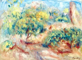 Esquisse De Paysage a Cagnes