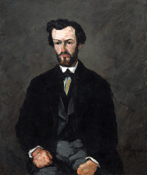 Antony Valabrègue 1866 으로 폴 세잔, 캔버스에 유화 재현 Antony Valabrègue 1866