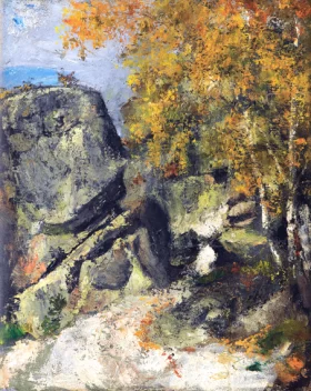Rochers Dans La Fôret, Fontainebleau