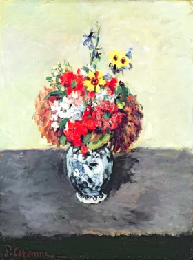 Geraniums in the White Pot 1873