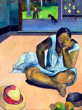 The Brooding Woman (Te Faaturuma)