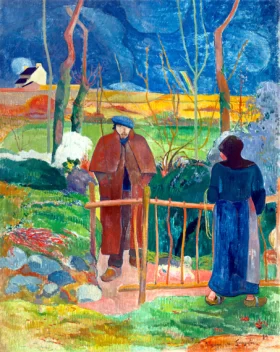The Sower, After Millet Bonjour Monsieur Gauguin (Ii)