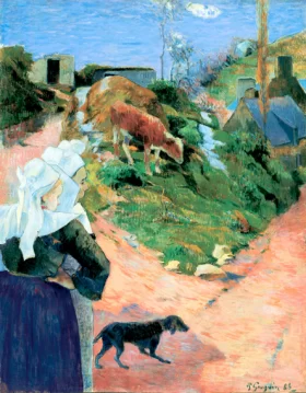 The Sower 1888 Breton Women At the Turn