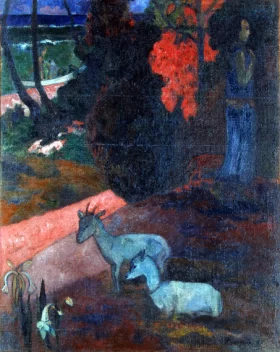 Tarari Maruru (Landscape with Two Goats)