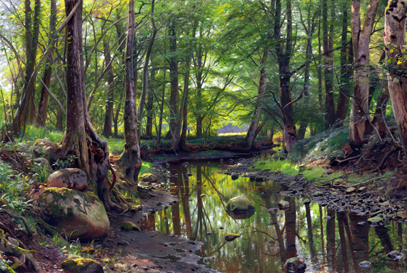 A Stream in the Forest 1925