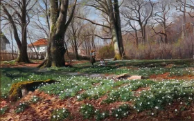 Picnic on a spring day 1916