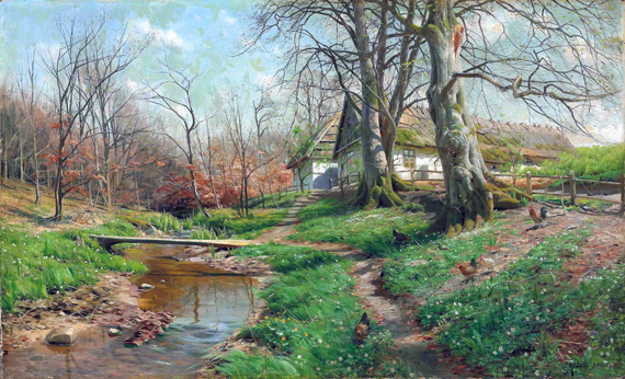 Farmstead by a river 1904