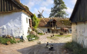 The watermill in Blaance 1921