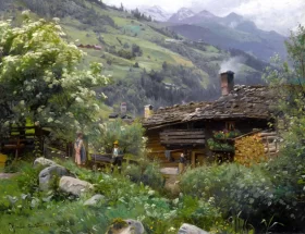 A Cottage in Gastein, Austria