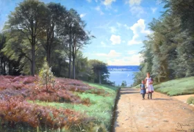 An Afternoon Stroll, 1927