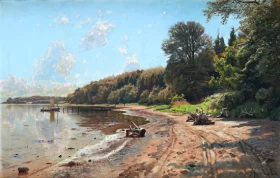 Coastal landscape, Fanö, Denmark, 1915