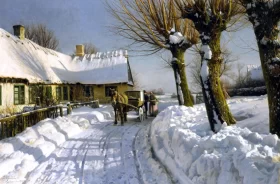 Winter landscape from Herstedvester